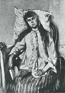 Jeune fille convalescente - Lovis Corinth